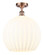 Ballston One Light Semi-Flush Mount in Antique Copper (405|516-1C-AC-G1217-14WV)