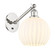 Ballston LED Wall Sconce in Polished Nickel (405|317-1W-PN-G1217-8WV)