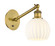 Ballston One Light Wall Sconce in Brushed Brass (405|317-1W-BB-G1217-6WV)