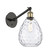 Ballston One Light Wall Sconce in Black Antique Brass (405|317-1W-BAB-G372)