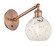 Ballston One Light Wall Sconce in Antique Copper (405|317-1W-AC-G1216-6WM)