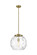 Essex One Light Pendant in Antique Brass (405|221-1S-AB-G1215-14)