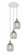 Ballston LED Pendant in White Polished Chrome (405|113B-3P-WPC-G82)