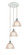 Ballston LED Pendant in White Polished Chrome (405|113B-3P-WPC-G422)