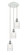 Ballston LED Pendant in White Polished Chrome (405|113B-3P-WPC-G342)