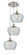 Ballston LED Pendant in Brushed Satin Nickel (405|113B-3P-SN-G92-L)