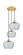 Ballston LED Pendant in Satin Gold (405|113B-3P-SG-G92-L)