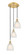 Ballston Three Light Pendant in Satin Gold (405|113B-3P-SG-G381)