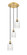 Ballston Three Light Pendant in Satin Gold (405|113B-3P-SG-G342)