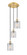 Ballston Three Light Pendant in Satin Gold (405|113B-3P-SG-G112)