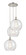 Ballston Three Light Pendant in Polished Nickel (405|113B-3P-PN-G124-12)