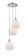 Ballston LED Pendant in Polished Nickel (405|113B-3P-PN-G121-8)