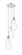 Ballston LED Pendant in Polished Chrome (405|113B-3P-PC-G652-7)