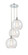 Ballston Three Light Pendant in Polished Chrome (405|113B-3P-PC-G124-12)