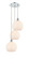 Ballston Three Light Pendant in Polished Chrome (405|113B-3P-PC-G121-10)