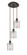 Ballston Three Light Pendant in Oil Rubbed Bronze (405|113B-3P-OB-G112)