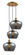 Ballston LED Pendant in Brushed Brass (405|113B-3P-BB-G93-L)