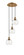 Ballston Three Light Pendant in Brushed Brass (405|113B-3P-BB-G122-6)