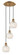 Ballston LED Pendant in Brushed Brass (405|113B-3P-BB-G1216-6WM)