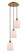 Ballston LED Pendant in Brushed Brass (405|113B-3P-BB-G111)