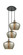 Ballston Three Light Pendant in Black Antique Brass (405|113B-3P-BAB-G96-L)
