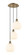 Ballston Three Light Pendant in Antique Brass (405|113B-3P-AB-G1217-8WV)