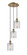 Ballston LED Pendant in Antique Brass (405|113B-3P-AB-G112)
