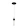 Lassell LED Pendant in Nightshade Black (182|SLPD39727B)