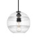 Sedona One Light Pendant in Nightshade Black (182|700TDSDNGPCB)