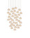 Virtu 36 Light Pendant in Natural/Silver (142|9000-1183)