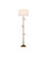 Piaf One Light Floor Lamp in Antique Brass (142|8000-0150)