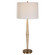 Palu One Light Table Lamp in Brushed Brass (52|30247)