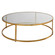 Radius Coffee Table in Antiqued Gold (52|22971)