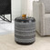 Cutting Edge Accent Table in Chalk Black (52|22967)