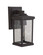 Resilience Lanterns One Light Outdoor Lantern in Bronze (46|ZA2404-BZ-C)