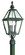 Townsend Three Light Post Lantern in Textured Black (67|P9625-TBK)