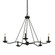 Sawyer Five Light Chandelier in Forged Iron (67|F6305-FOR) Sawyer Five Light Chandelier in Forged Iron (67|F6305-FOR)