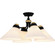 Quoizel Semi-Flush Mount Four Light Semi Flush Mount in Matte Black (10|QSF6218MBK)