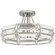 Quoizel Semi-Flush Mount Four Light Semi Flush Mount in Brushed Nickel (10|QSF6209BN)