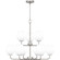 Nielson Nine Light Chandelier in Brushed Nickel (10|NIE5028BN)
