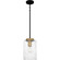 Carly One Light Mini Pendant in Matte Black (10|CAY1508MBK)