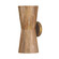 Nadeau Two Light Wall Sconce in Light Wood and Patinaed Brass (65|651021LW)