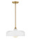 Maisie LED Pendant in Lacquered Brass (531|83497LCB-CO)