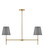 Blake LED Linear Chandelier in Lacquered Brass (531|83445LCB-FY)