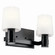 Adani Two Light Vanity in Black (12|55175BK)