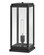 Max LED Pier Mount in Black (13|28857BK-LV)