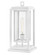 Republic LED Pier Mount in Textured White (13|1007TW-LV)