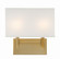 Durham Two Light Wall Sconce in Vibrant Gold (60|DUR-A3542-VG)