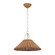 Davida One Light Pendant in Aged Brass (428|H894701S-AGB)