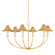 Twila Six Light Chandelier in Vintage Gold Leaf (428|H868806-VGL)